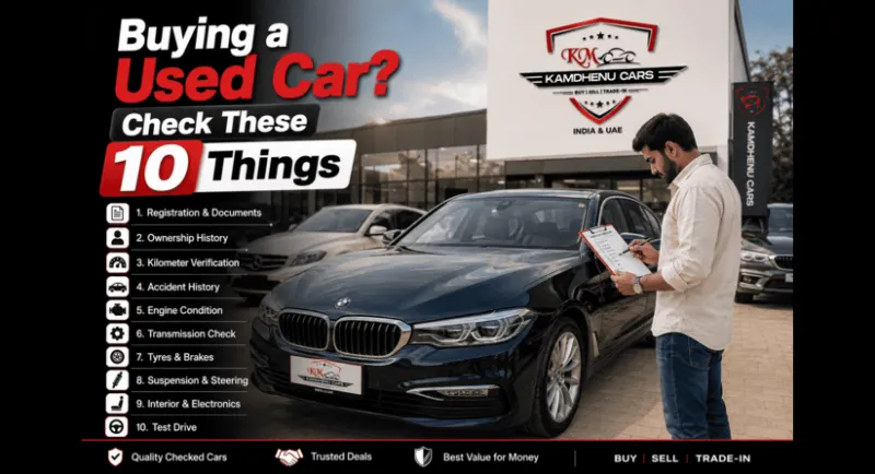Which Used Car Is Best to Buy? 10 Things to Check Before Choosing a Second-Hand Car in India Thumbnail
